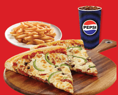 Trio 2 pointes de pizza